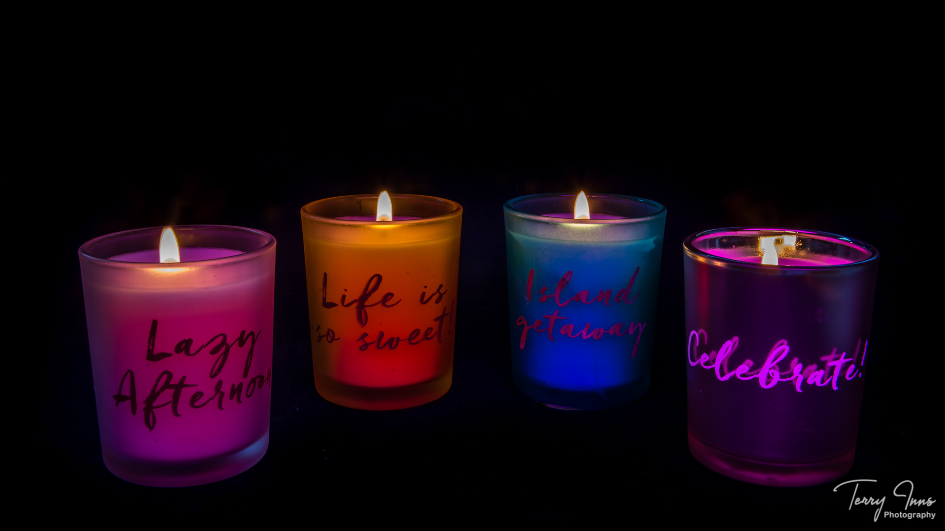 Arranging the candles