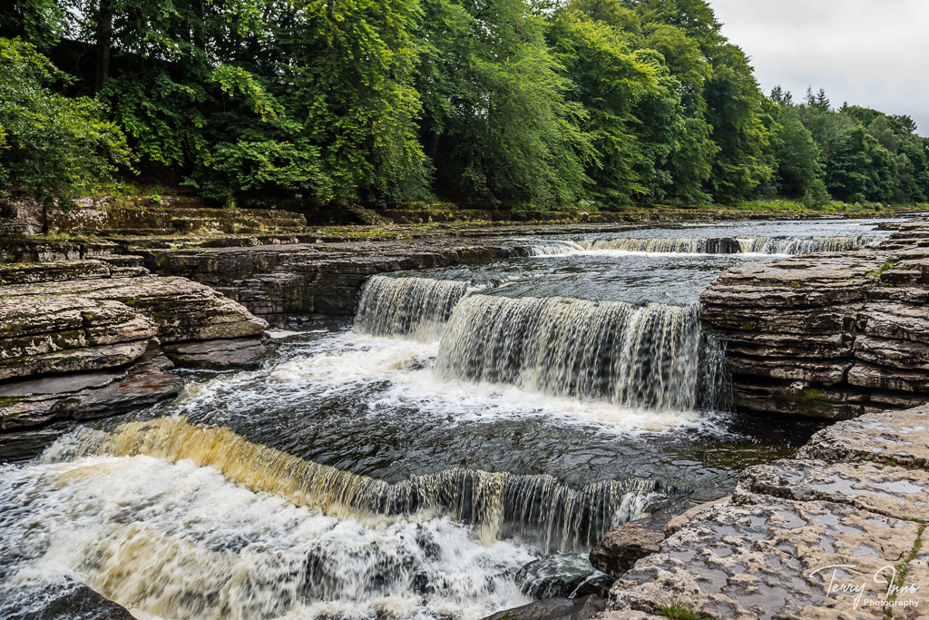 The longer the exposure, the more silky the water becomes.