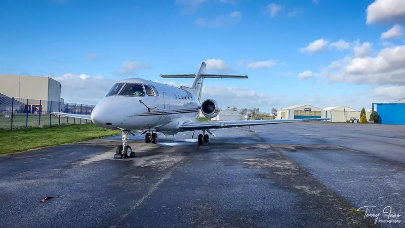No visit to an airfield would be complete without first drooling over an executive jet.